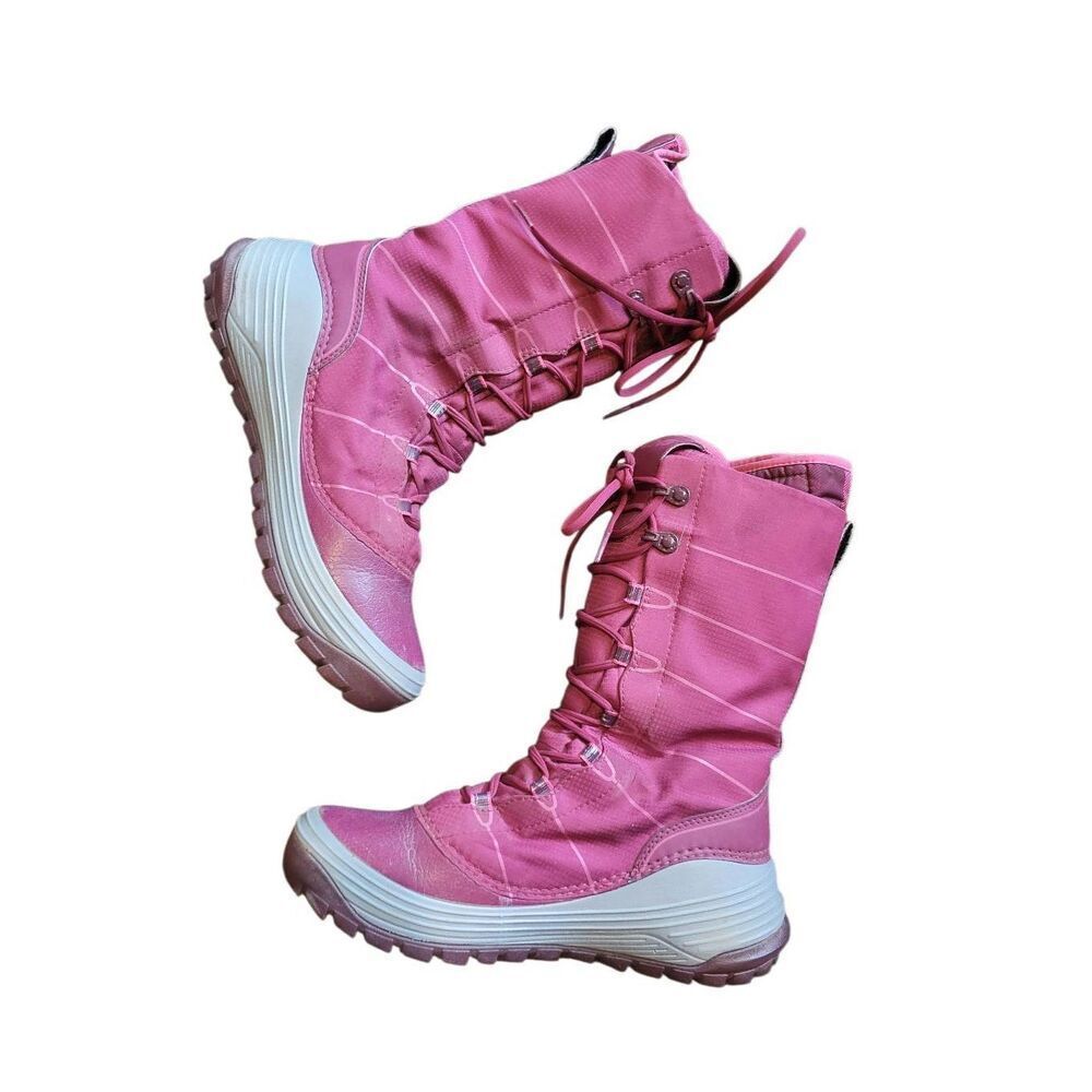 Teva Boots Women's 6 Red Plum Jordanelle Waterproof Snow Insulated Winter